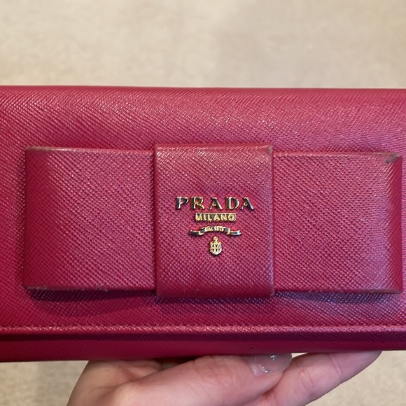Prada saffiano long wallet - Picture 5 of 12